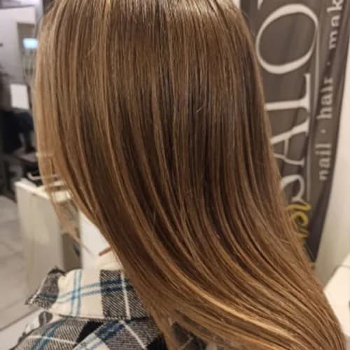 Stylowa koloryzacja ombré