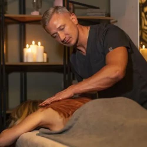 Lekki masaż relaksacyjny