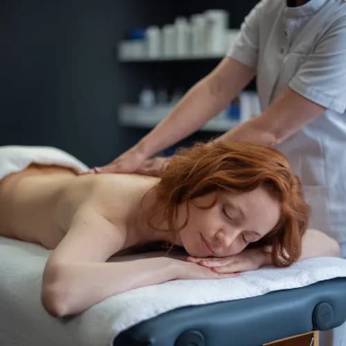Delikatny masaż relaksacyjny