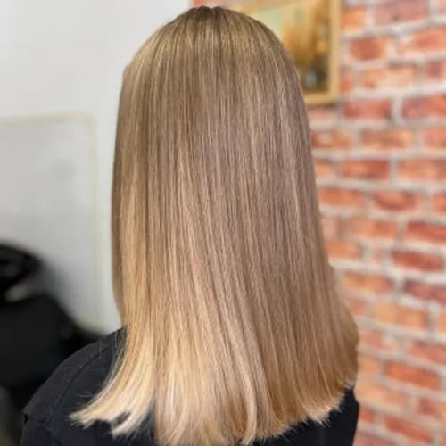 Delikatna koloryzacja ombré