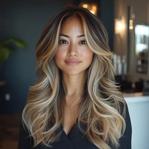 Delikatna koloryzacja