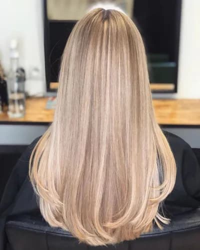 Светлое мелирование