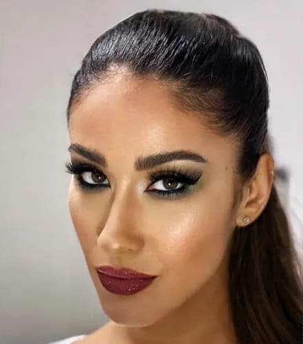 Профессиональный макияж для фотосессии в салоне