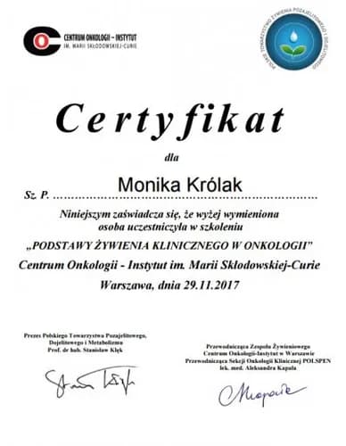 Kontrola wagi pod okiem specjalisty