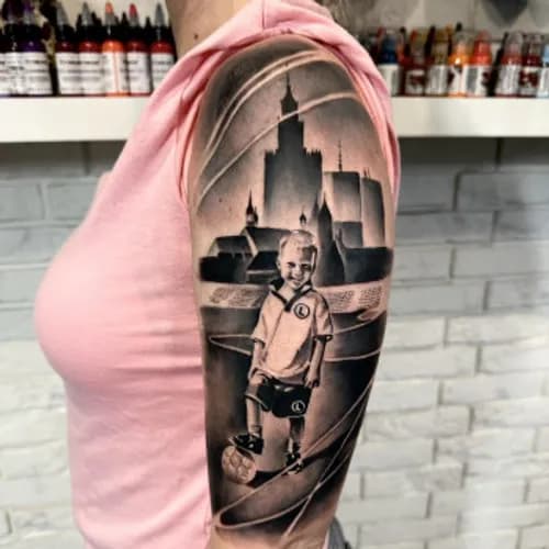 Tatuaże z charakterem