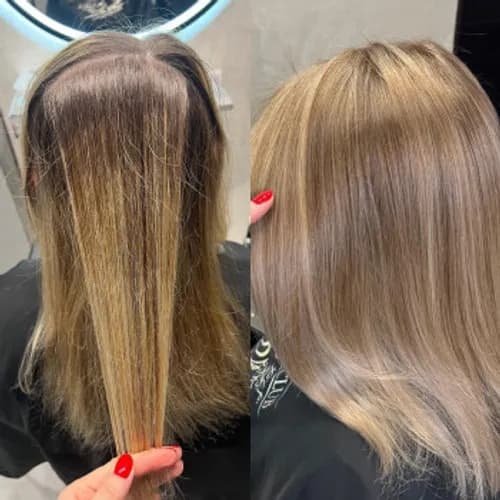 Эстетика тонирования волос