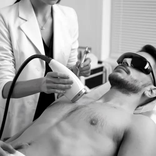 Laser dla mężczyzn - gładkość i komfort