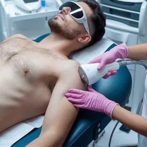 Gładkość i pewność siebie - laser dla mężczyzn