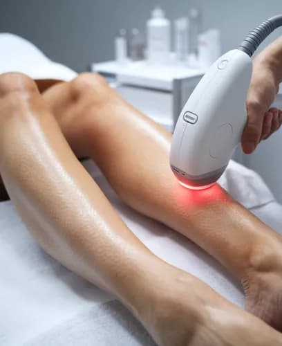 Laser na nogi: depilacja laserowa goleni