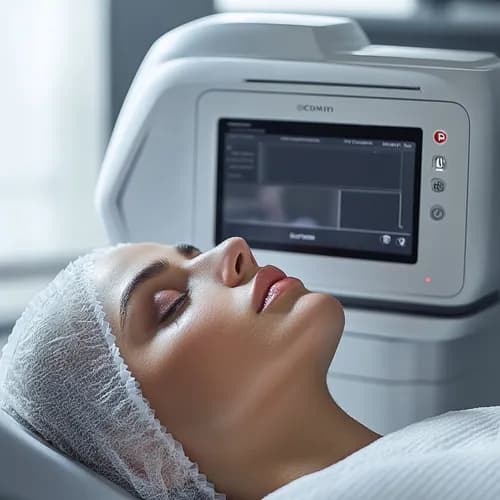 Depilacja laserowa – skuteczna metoda na włoski na brodzie.