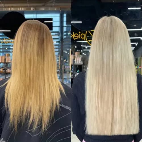 Тонирование волос в салоне