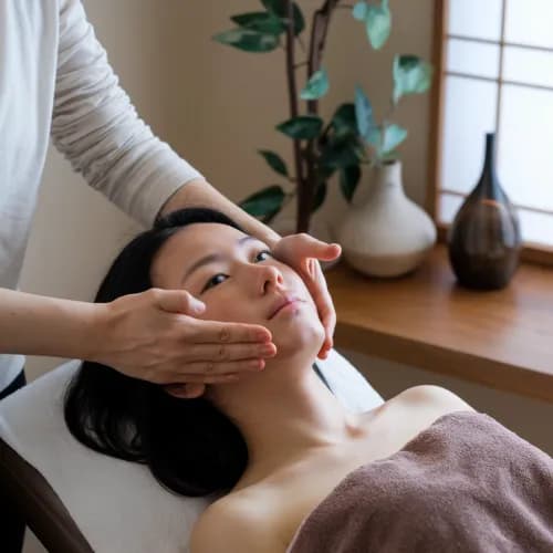 Японская техника лифтинга лица