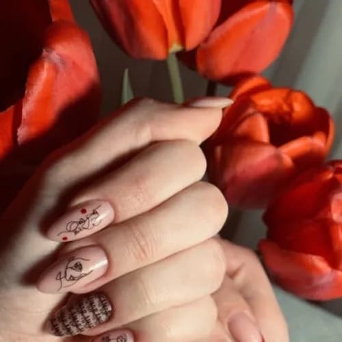 Наращивание ногтей акрилом для вашего идеального образа