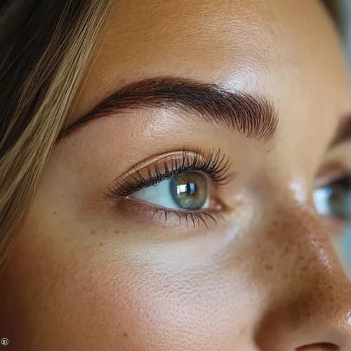 Indywidualny dobór koloru do farbowania brwi w salonie