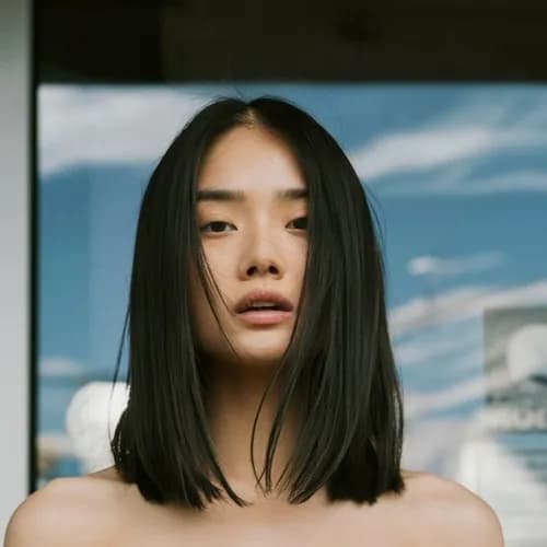 Nowy wygląd z moim strzyżeniem.