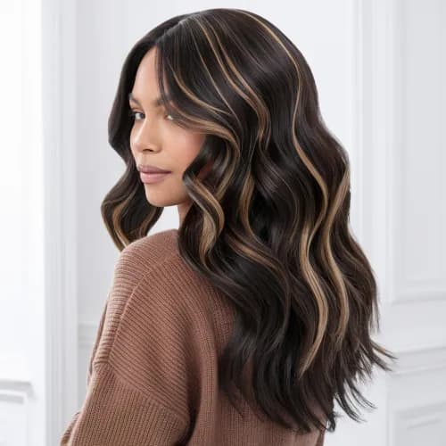 Słoneczne refleksy w twoich włosach