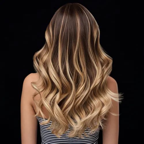 Balayage: delikatne przejście koloru dla naturalnego piękna