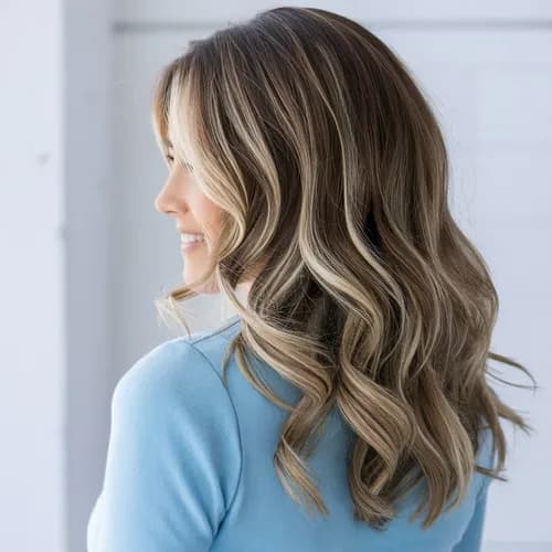 Delikatne przejścia: balayage dla wyrafinowanego wyglądu