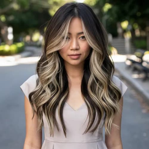 Delikatna koloryzacja: sztuka balayage