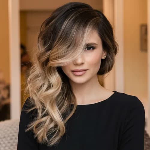 Lekkość i naturalność: premium balayage