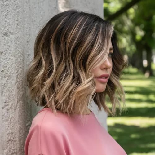 Płynne przejścia: profesjonalny balayage