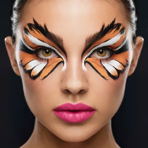 Магія фарб: фантазійний макіяж для сміливих