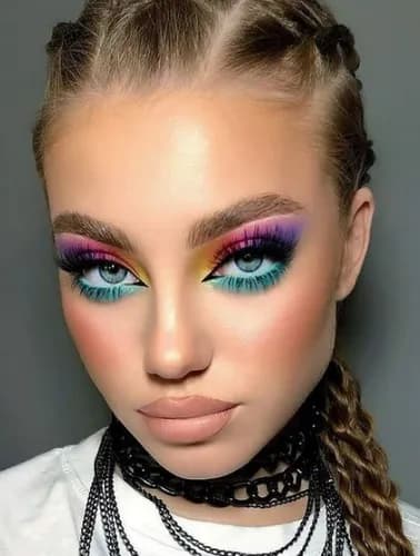 Makijaż-performance: fantazyjny wszechświat