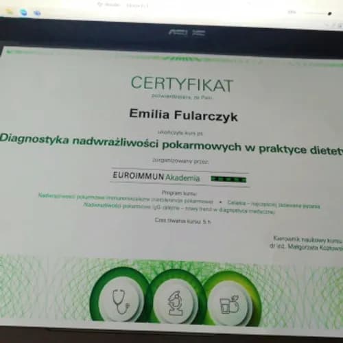 Konsultacja eksperta ds. zdrowego odżywiania