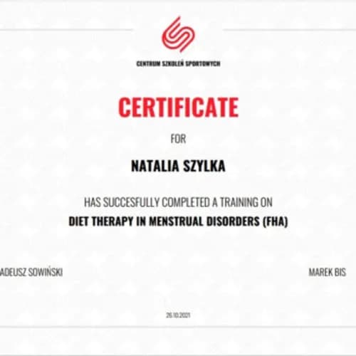 Profesjonalne usługi dietetyczne