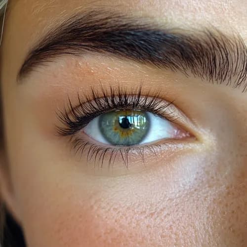 Korekta kształtu brwi za pomocą pęsety