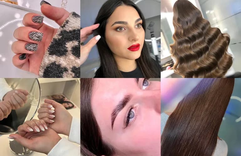 Modelowanie brwi pęsetą