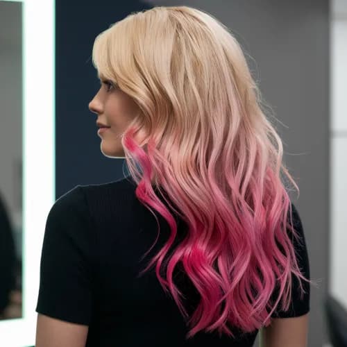 Technika rozciągniętej koloryzacji