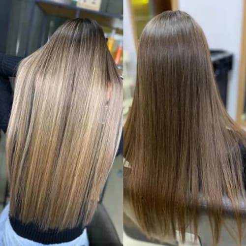 Technika ombré ułatwia zmianę wyglądu.