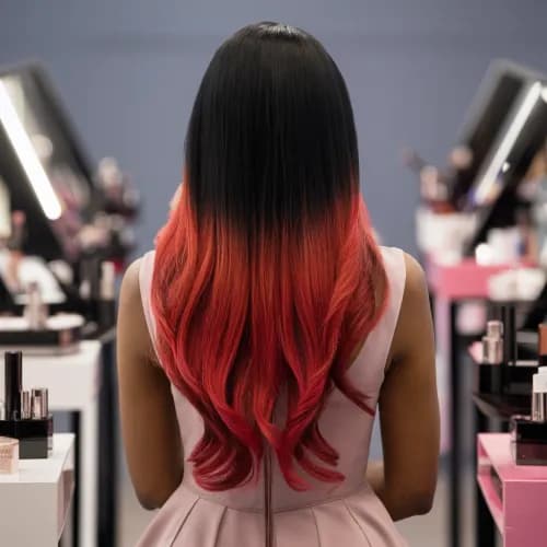 Гладка розтяжка кольору