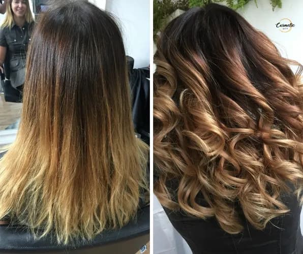 Dynamiczna koloryzacja z rozciąganiem koloru