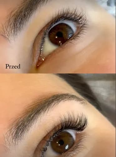 Пышное моделирование ресниц