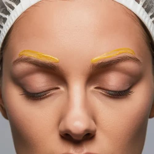 Harmonia brwi z woskiem