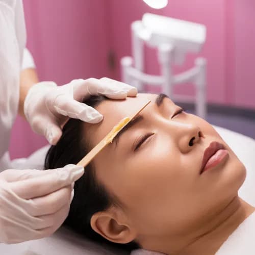 Depilacja brwi woskiem - rezultaty od profesjonalistów