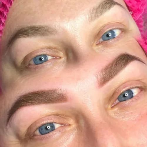 Perfekcyjnie ukształtowane brwi