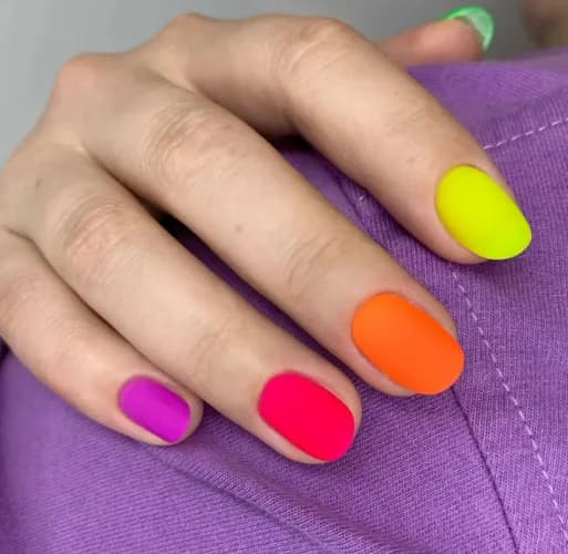 Покрытие ногтей рук шаг за шагом