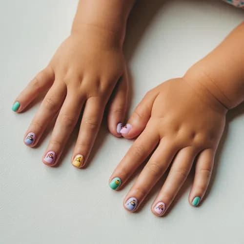 Colorful Kids: яскравий дитячий манікюр