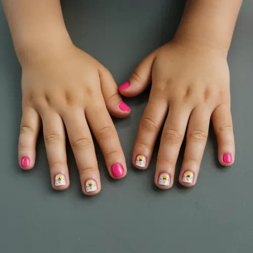 Manicure z uśmiechem dla małych dam