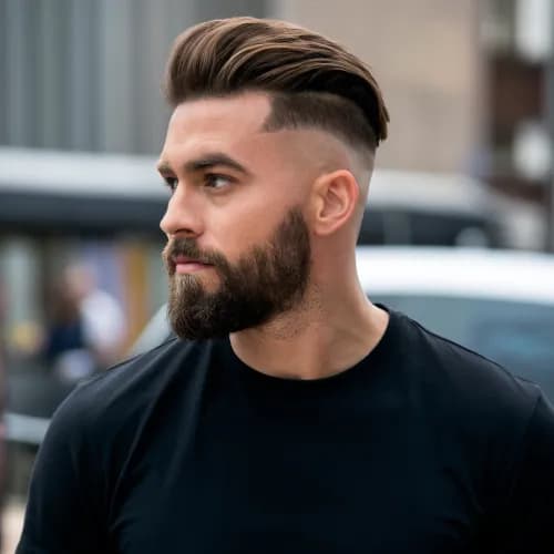 Profesjonalne strzyżenie brody i modelowanie kształtu