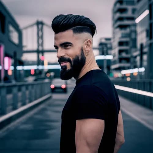 Męski groomer: stylizacja brody