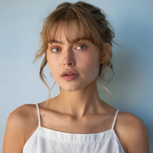 Idealna grzywka: precyzyjne linie i kształt