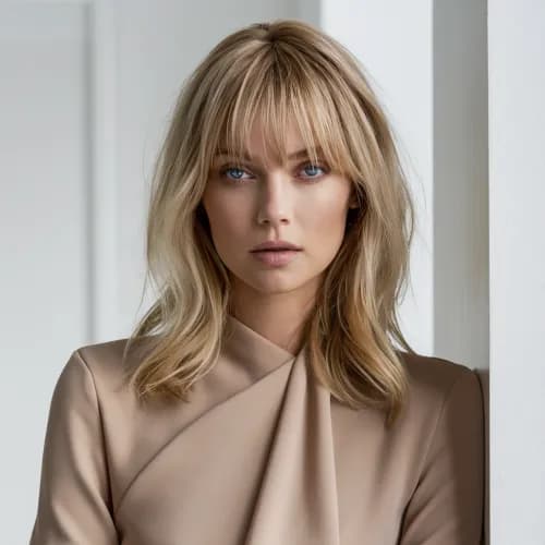 Преображение образа: стрижка челки