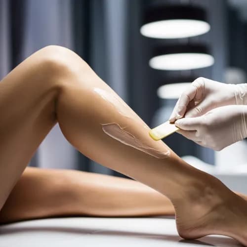 Komfortowa depilacja cukrowa łydek. Zawsze doskonały efekt