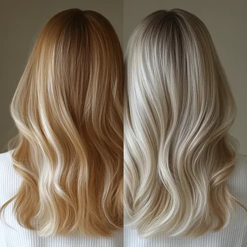 Чудовий результат після освітлення волосся