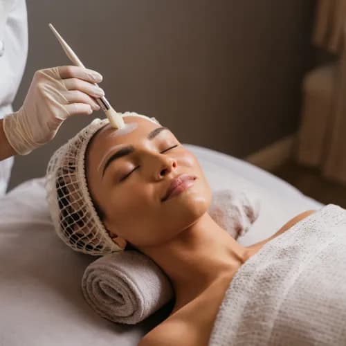 Wspaniały rezultat po peelingu chemicznym