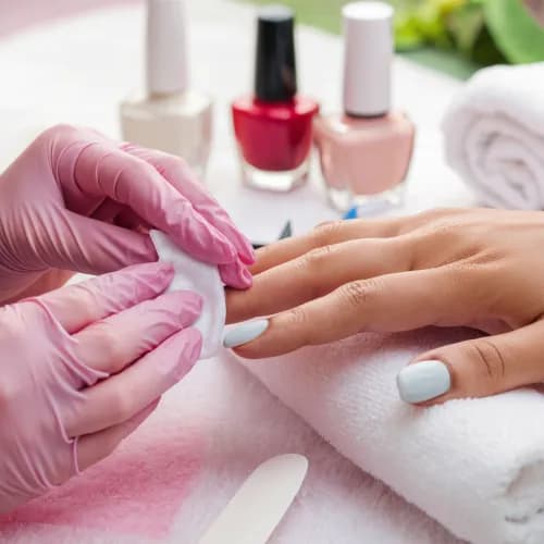 Удаление старого лака